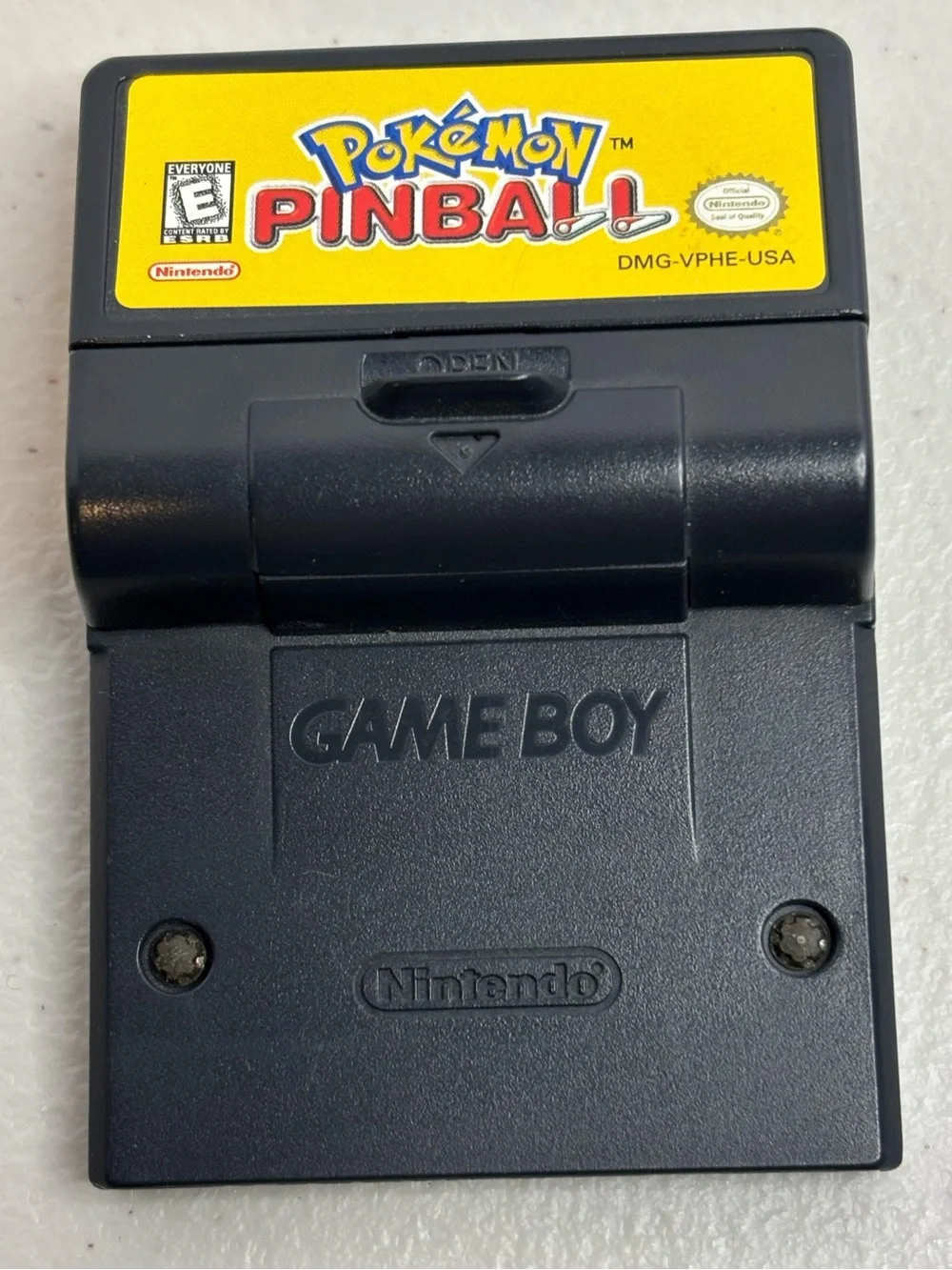 Nintendo Pokémon Pinball Game Boy Color Game Cartridge